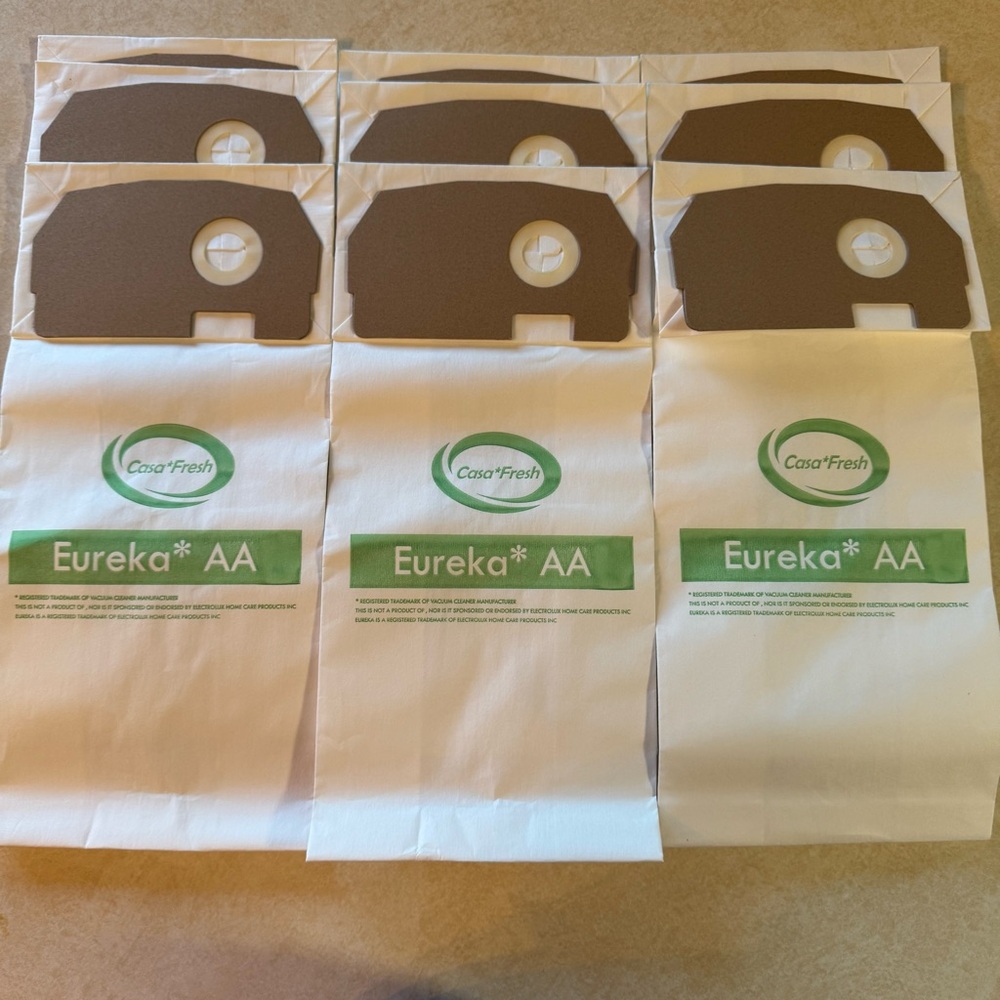 Casa Fresh Eureka AA Vacuum Bags 9 count